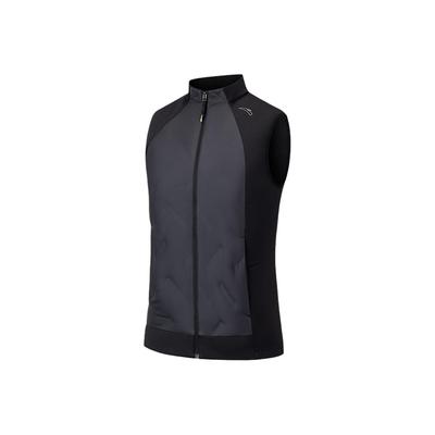 Séria Running Zips Stojačik Farebné bloky Hrubá Teplá Pohodlná Všestranná Páperová vesta Dámska vesta 162545604-2
