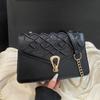 Heavy Industry Embroidery Portable Small Square Bag Women's Highend Fashion Versatile Shoulder Bag Casual Messenger Bag Women's Bag