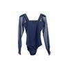 Maillot de Ballet de Manga Larga Body de Gimnasia Elástico Ropa de Baile para Mujeres Adultas Maillots de Bailarina