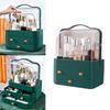 Sturdy PVC Cosmetic Organizers With Clear Drawers for Quick Access for Makeup Lovers and Families Organization