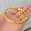 Elegant Gold Starry Sky Round Bracelet for Women - Versatile Gentle Band