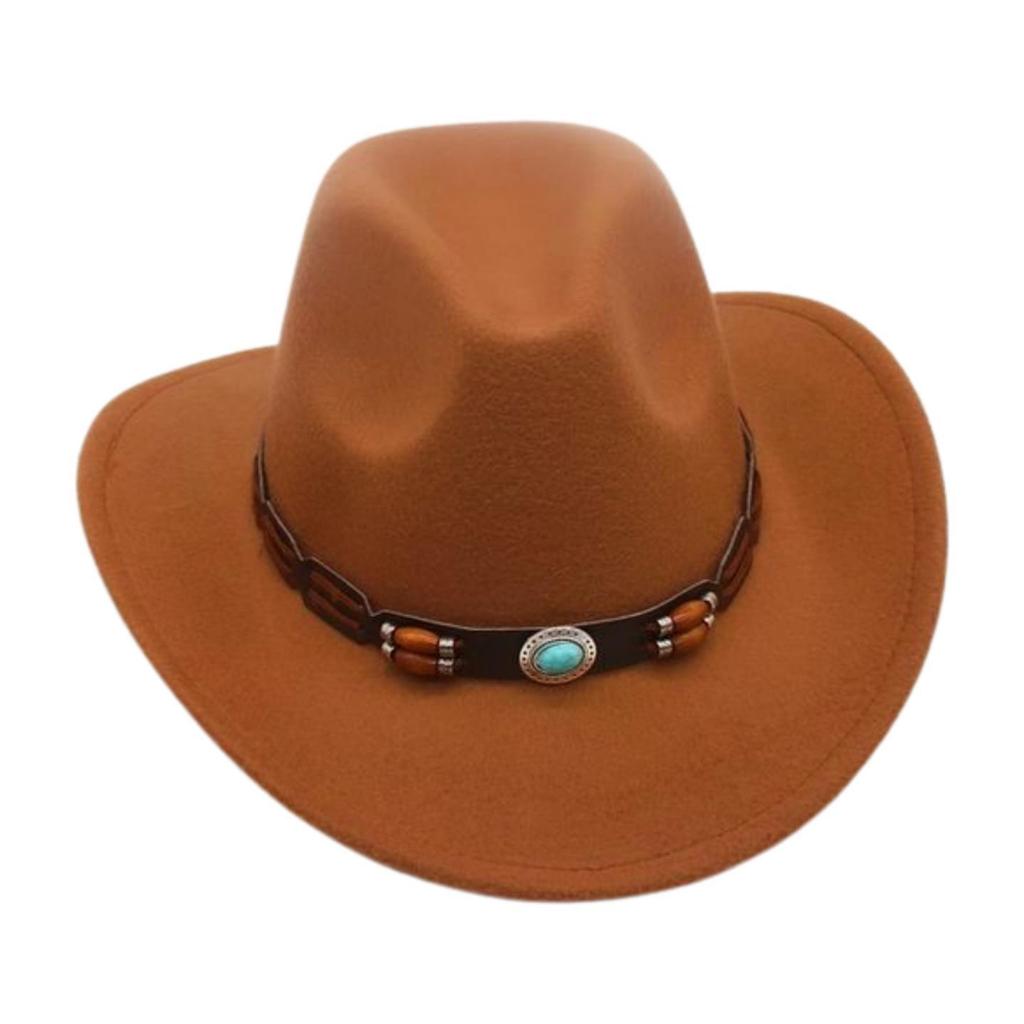 British Style Cowboy Hat Men And Women High Sense Ethnic Style Tibetan Knight Hat