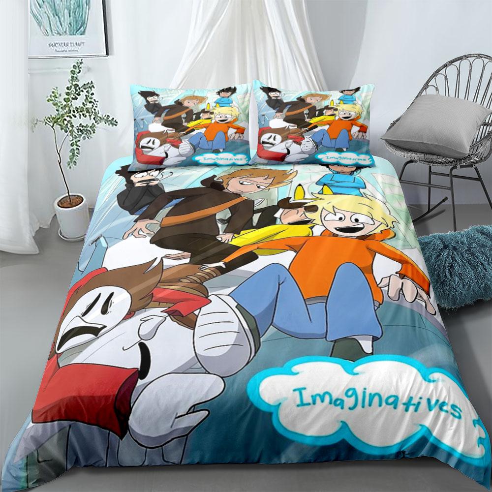 Imaginative Duvet Cover Set Without Sheet King Queen Double Full Twin Single Size Bed Linen Set