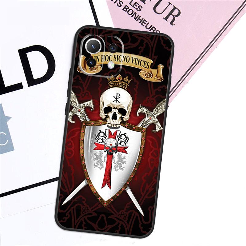 

Knights Templar Case For Xiaomi 17 Pro Max 14 15 Ultra 13T 14T 15T Pro POCO F8 F7 F5 F6 X5 X6 X7 Pro Cover Xiaomi 14
