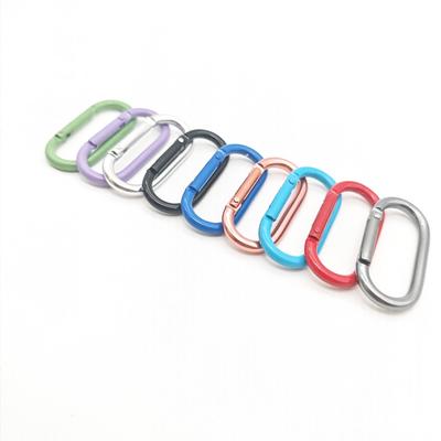 In Stock: Oval Aluminum Alloy Painted Carabiner for Electrophoresis Lane 5