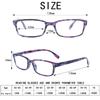 Turezing Sring Hinge Reading Glasses High Quality HD Prescription Eyeglasses for Men Women Diopter 0-6 0