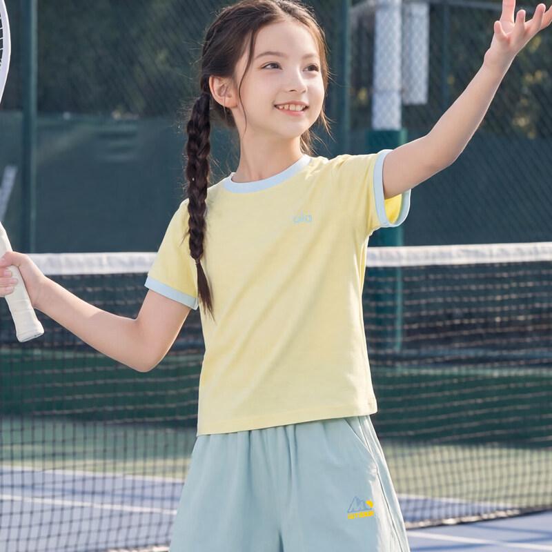 Moonkids Girls Quick-Dry Short Sleeve Summer Set 120cm