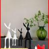 High-End Modern Rabbit Ornament: Luxury Creative Decoration for Home or Restaurant