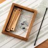 Portable Rotating Yarn Ball Winder Handmade Wooden Yarn Stand Detachable Frame DIY Yarn Spool Organizer Yarn Storage