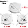 3Pcs Dumpling Maker Mould Set Plastic Dough Press Tool for Jiaozi, Empanadas & Pierogi, Easy to Use for Home Cooking Kitchen Pre