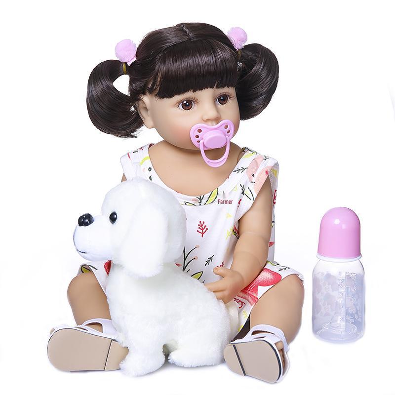 NPK Genuine 55CM Waterproof Full Silicone Reborn Baby Doll