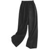 Women Casual Pants Wide Large Size Women's Summer Mother Thin Trousers Thin Section Loose Spring and Autumn Suit Wide-legged Trousers