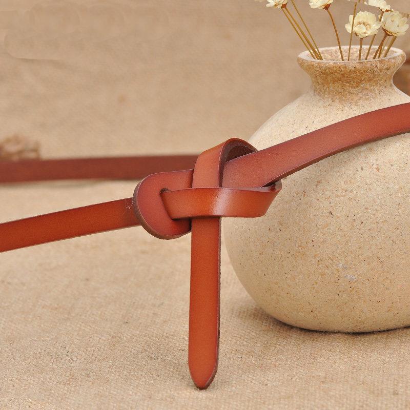 Slim Belt Casual Women's Belt Simple Women's Belt Fashionable and Versatile Dress Belt