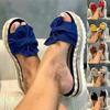 Stylish Bow Knot Sandals Shoes For Women With Comfortable Inner Lining For Everyday Use