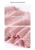 Women's Autumn Winter Cashmere Cable Knit Half Turtleneck Sweater - Solid Color, Slimming, Long Sleeve, Soft