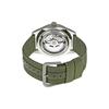 SEIKO seiko5 waterproof date display Automatic nylon strap men's watch green dial SNZG09K1