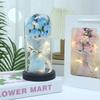 Eternal flower rose soap bouquet practical luminous ornament birthday gift acrylic cover Valentine's Day for boyfriend and girlfriend