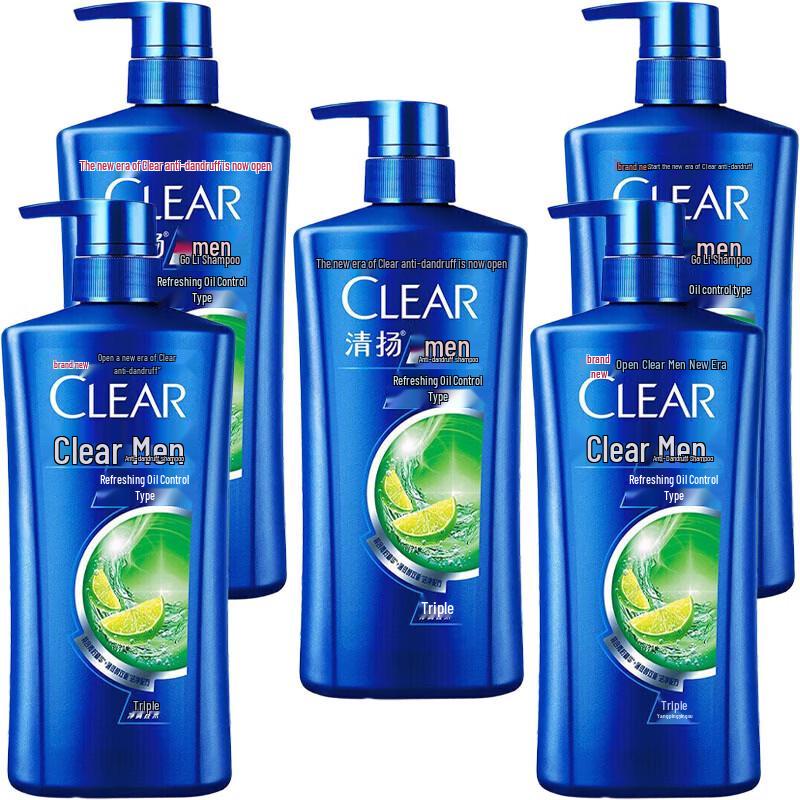 Clear Scalp & Hair Men s Anti-Dandruff Oil Control Shampoo
