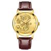 Men's Waterproof Luminous Running Alarm Clock Watch