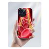 Blood Platelets Under Microscope Clear Phone Case For Iphone 17 Air 16 Pro Max 15 Pro 14 Plus 17E 16E 11 13 12 Mini Cover Cases