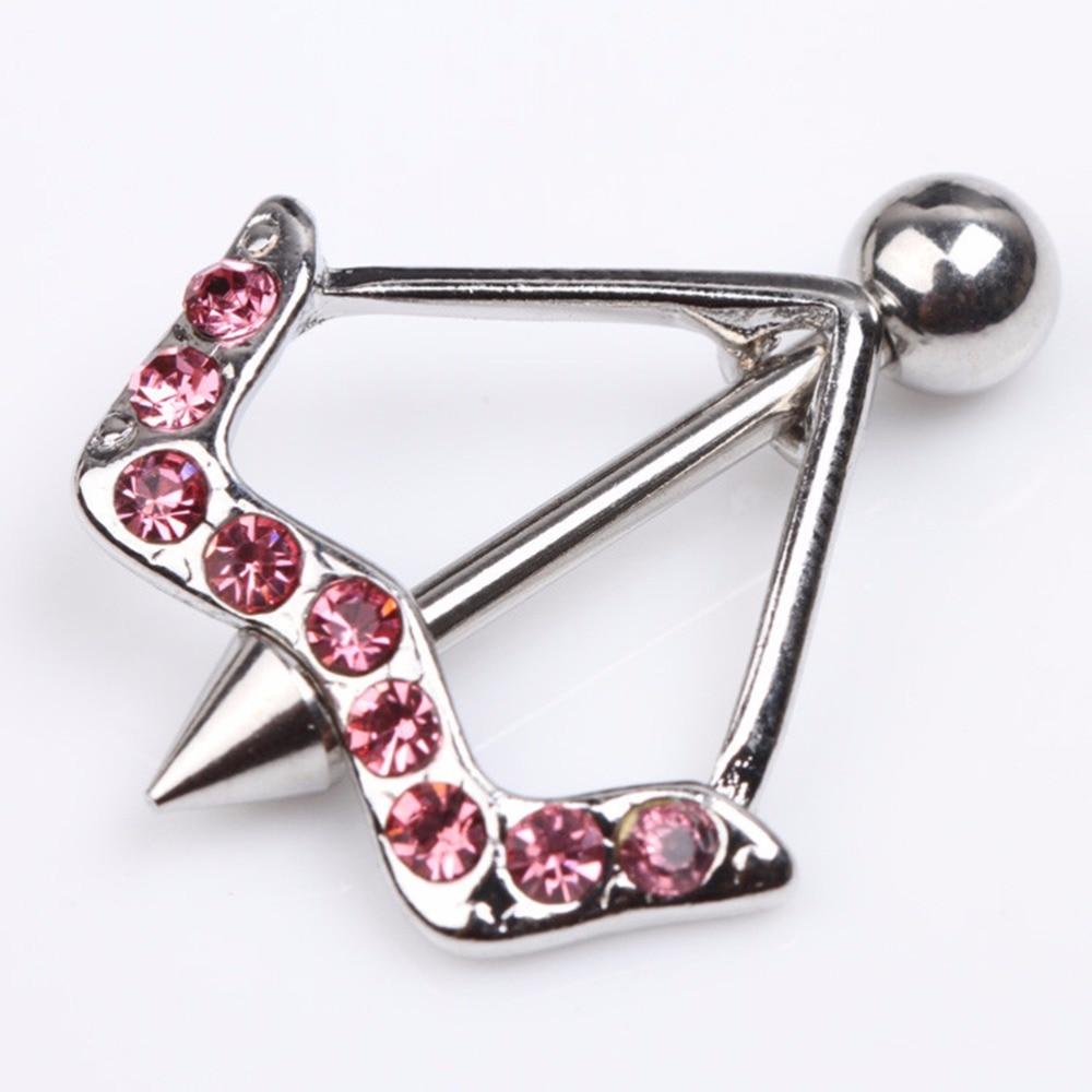 1Pc Vintage Nipple Piercing Bohemia Bar Rings Surgical Steel Sliver Color Nipple Barbell Piercing Nombril Bar Body Jewelry