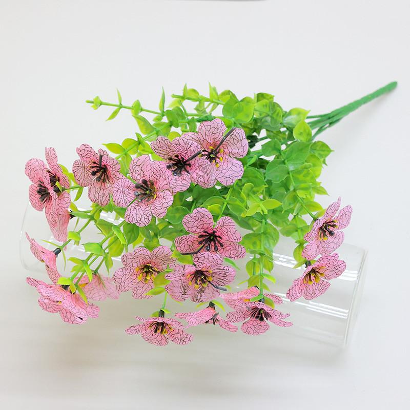 Artificial Incana Matthiola And Bellium Minutum Bouquet For Wedding Decor