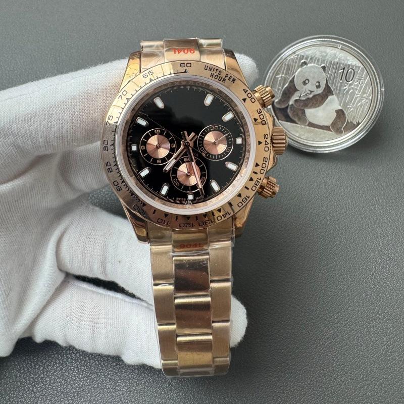 Panda Eye Daytona Men's Mechanical Watch Yacht Luminous Three Eyes Six Needles