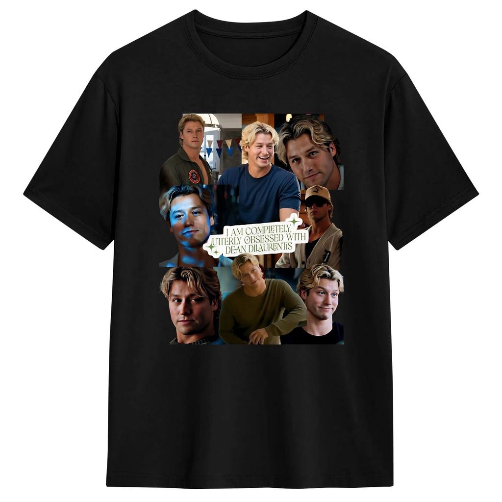 T-shirt in Cotone Garrett Graham 44 Fuori dal Campus per Uomo Estate Y2K Divertenti Magliette Novità Top Stampa Oversize