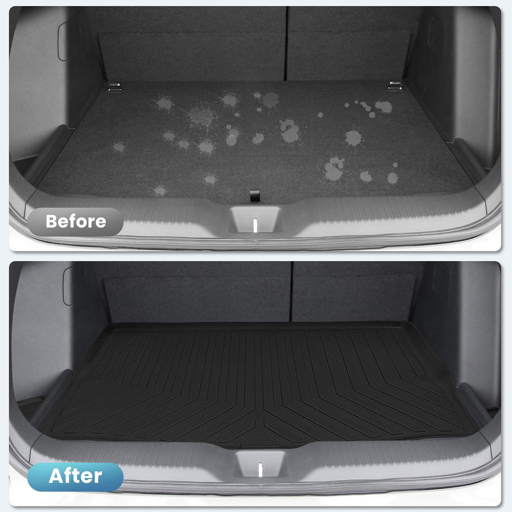 New Vezel RV Series Luggage Trunk 3D TPE Luggage Car 3D Cargo Easy 3D Custom Interior Protection Mat, Vehicle-Specific Mat, Material, Tray, Mat,