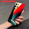 2DFlat Samsung phone case Road to Red Forest Sunset Drive Applicable to Galaxy S22 S23 S24 S25ULTRA S26 A12 A13 A14 A15 A16
