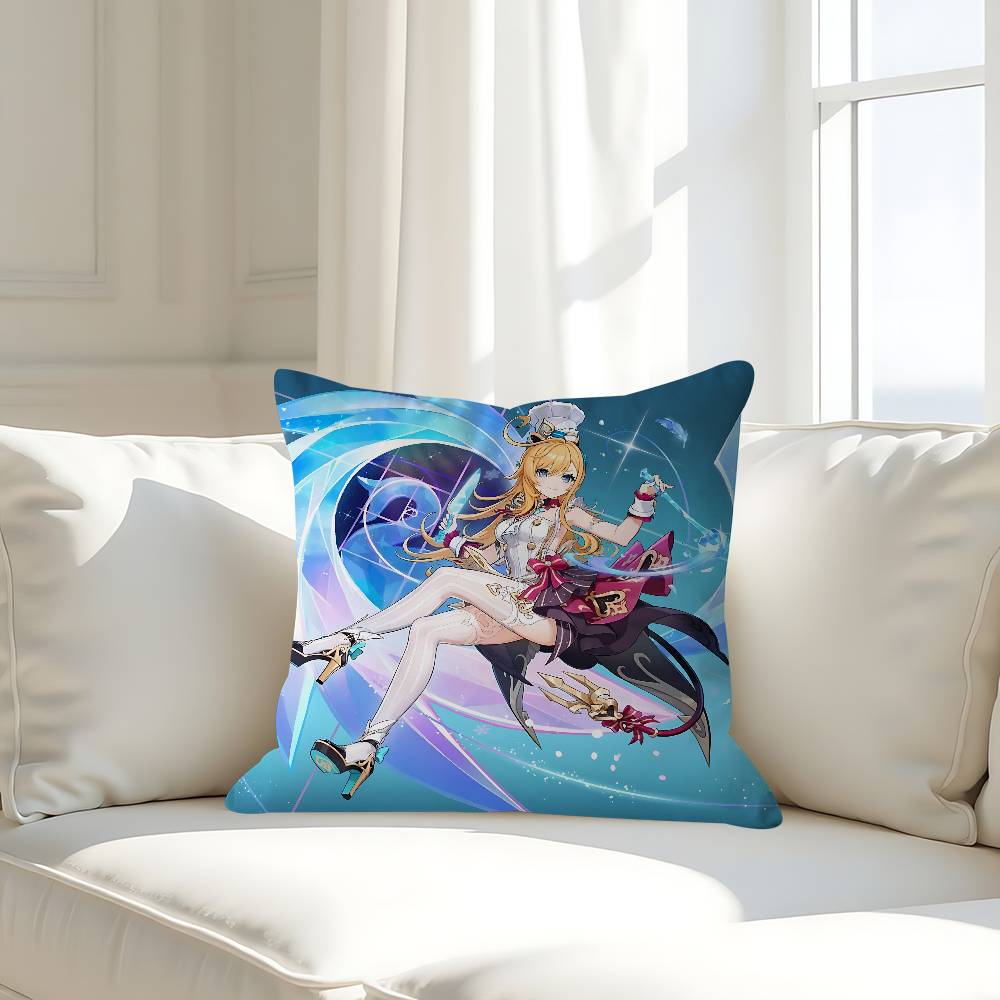 Game E-Escoffier Pillow Case Removable Washable Cushion Cover – All-Season Soft Linen