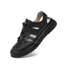 Men Sandals Split Leather Sandals Slides Breathable Rome Male Summer Outdoor Beach Slippers Soft Hot Sale Men Beach Sandals
