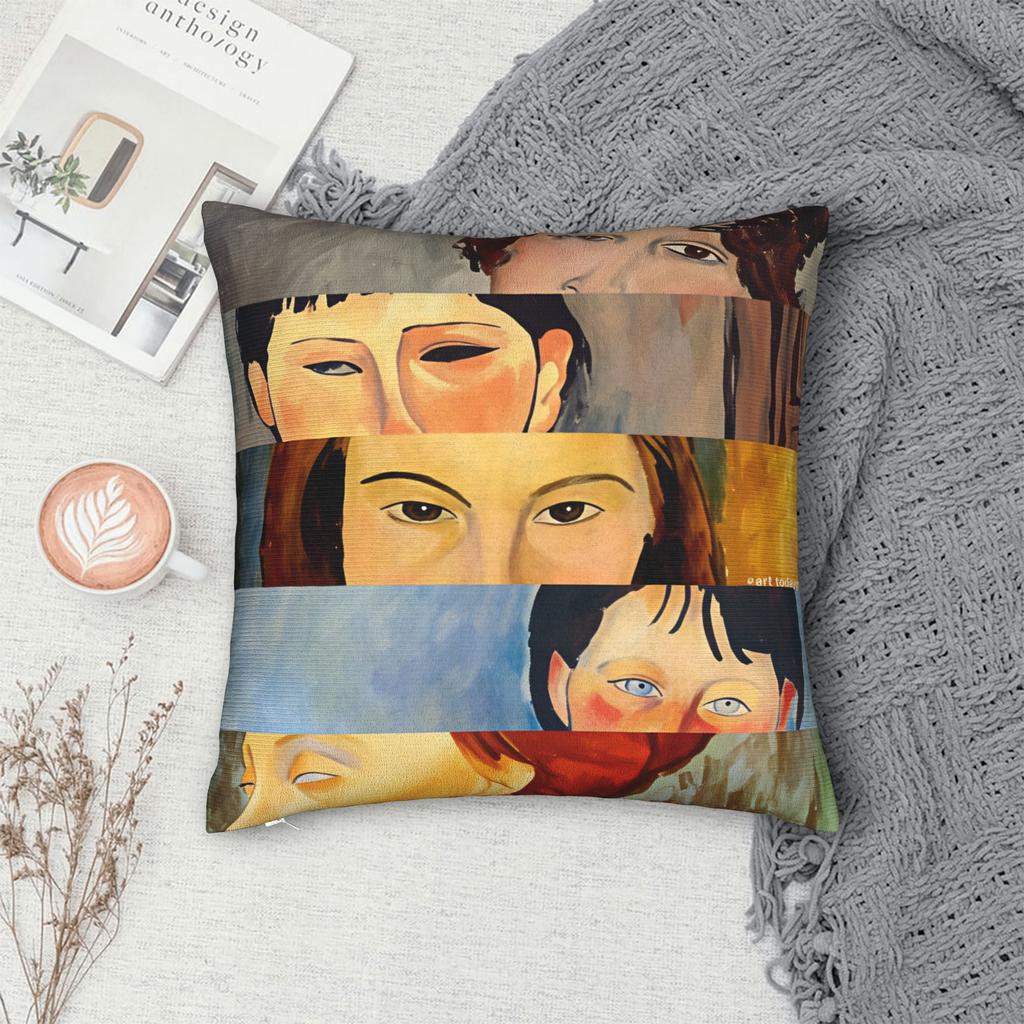 Amadeo Modigliani Pillowcases Kawaii Pillow Case For Sofa Car Home Decor Design Pillow Cover