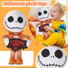 Halloween Porch Welcome Plush Decoration for Front Door Entryway