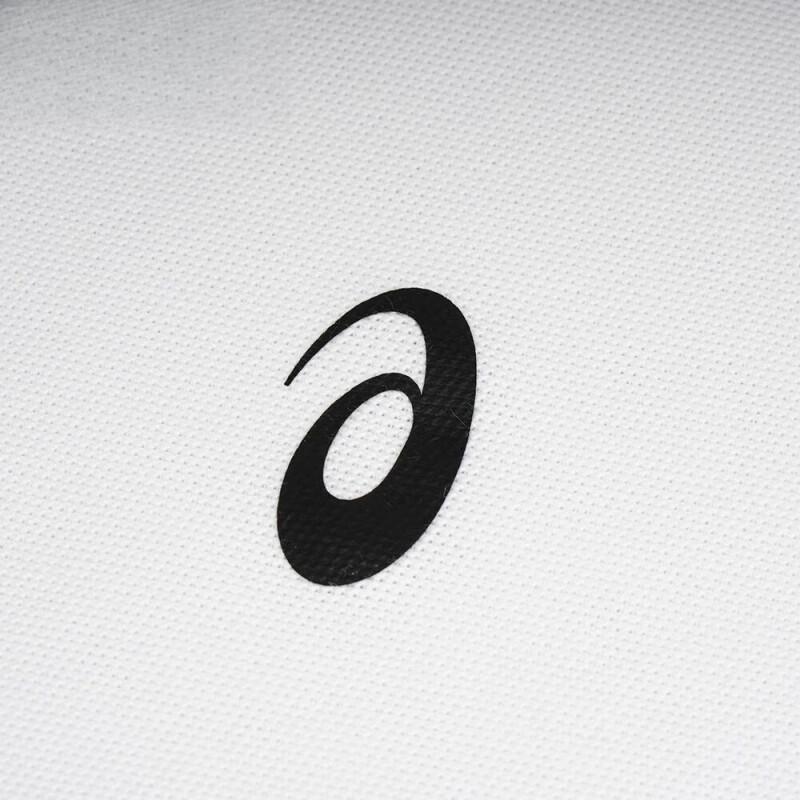 Asics Logo Running Sports Casual Breathable Short Sleeve Polo Shirt Men Tops White 2031C017-100