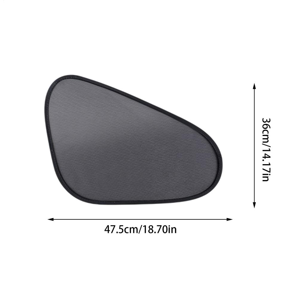 Window Shade For Car Sunblock Cover For Auto Window Electrostatic Adsorption Vehicle Glass Sunblock Cover For Camping Road Trip