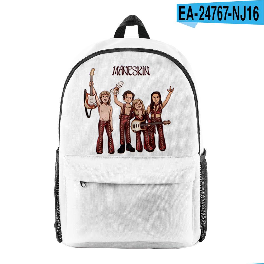 Traditional Funny dinosaur swan animal Pupil School Carrier Laptop Rucksacks 3D Pattern Oxford Water-resistant Boys/Girls Journey Backpacks