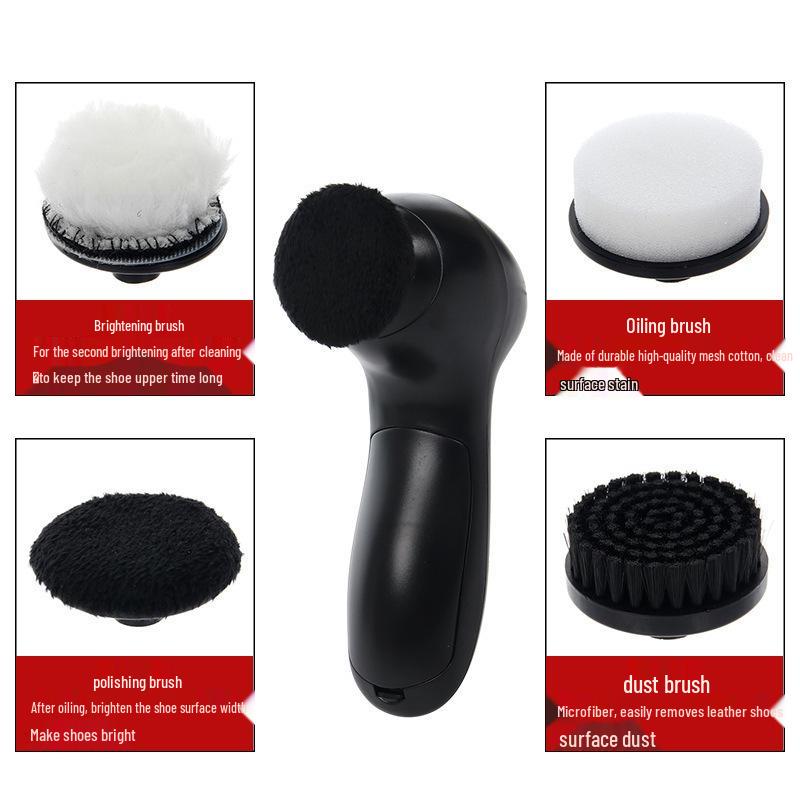 Multifunctional Electric Shoe Polisher and Leather Care Tool