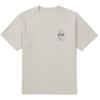 Snowpeak Men S Cotton Botanic Graphic S S Tee Light Beige  Lbg  gS S26muftS60