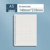 Spiral Notebook Set: Includes A4 Lined, Blank English, A5 Thick, and B5 Notebooks for Office Use.