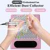 31000RPM Rechargeable Nail Dust Collector Adjustable Suction for Salon Use