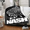 1pc Blanket Nash Tackle Print Design, Lightweight Blanket for Sofa, Bed- Soft &Warm, Gift for All Seasons Like Christmas, Halloween