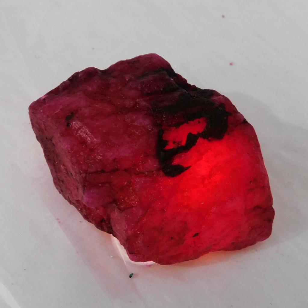 Natural Red Ruby Rough Earth Mined 365.00 Ct CERTIFIED Gemstone Jewelry Making AZ-68
