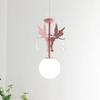 Pink Princess Crystal Chandeliers Princess Room Girl Bedroom Decor Lamp Warm Romantic Fairy Hanging Chandelier Children's Light