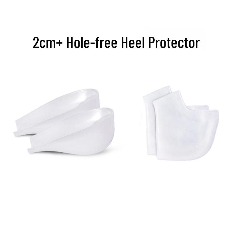 Silikon-Höhensteigernde Einlegesohle: Stoßdämpfendes, nicht vergilbendes Sport-Fersenpolster