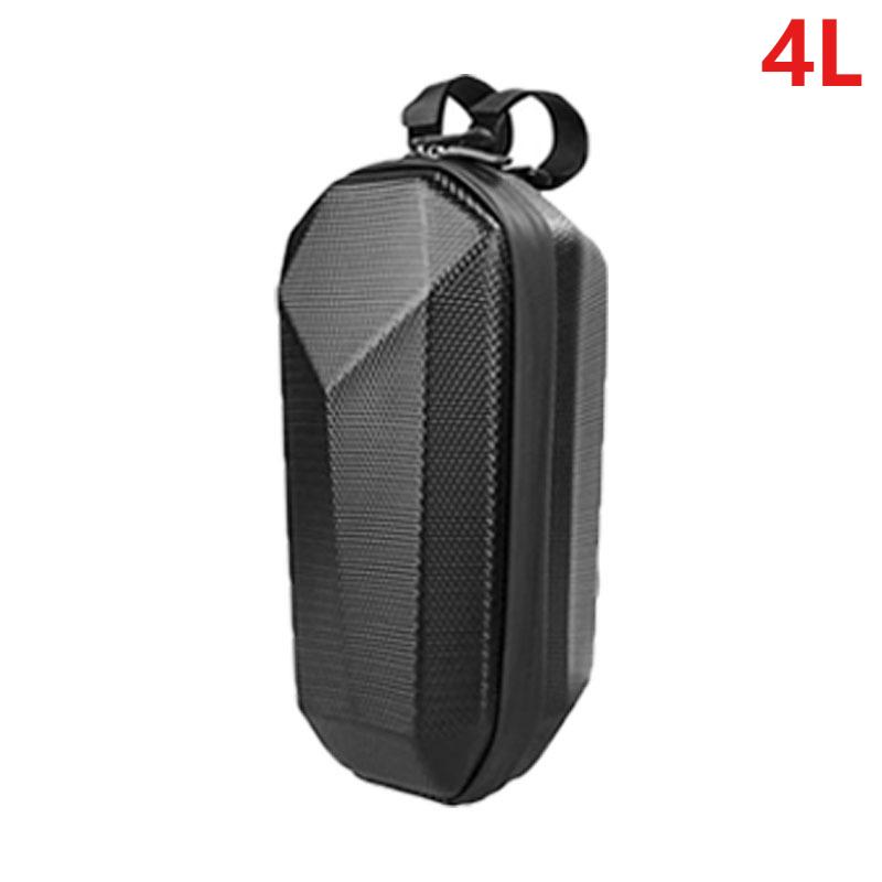 Scooter Bicycle Skateboard Waterproof Hard Shell Front Bag 3L/4L Big Capacity for Electric Cycling Phone Storage Accessories