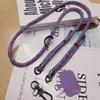 Cross-body Halter Neck Dual-purpose Adjustable Back Mobile Phone Lanyard Women's Ins Outdoor Travel Mountain Climbing Mobile Phone Lanyard Long Style