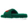 Gucci Interlocking Slide Slippers Women's Green 646225 D0L00 3155