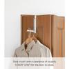 Yamazaki Folding Door Hanger Smart, White, 2 x 7 - 20.5 x 20 cm, 7161