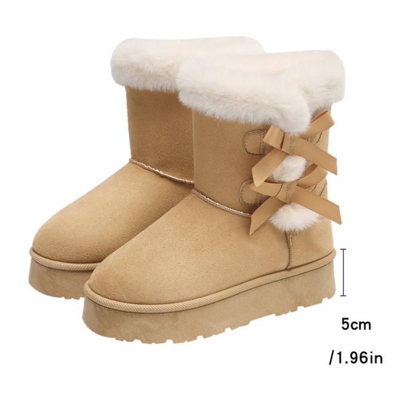 European and American winter new thick-soled velvet thickened snow boots women's cross-border warm towel short boots cotton shoes women